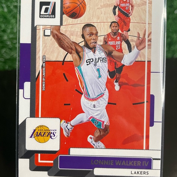 29. PANINA Los Angeles Lakers Lot of 10 Trading Cards - Picture 4 of 10